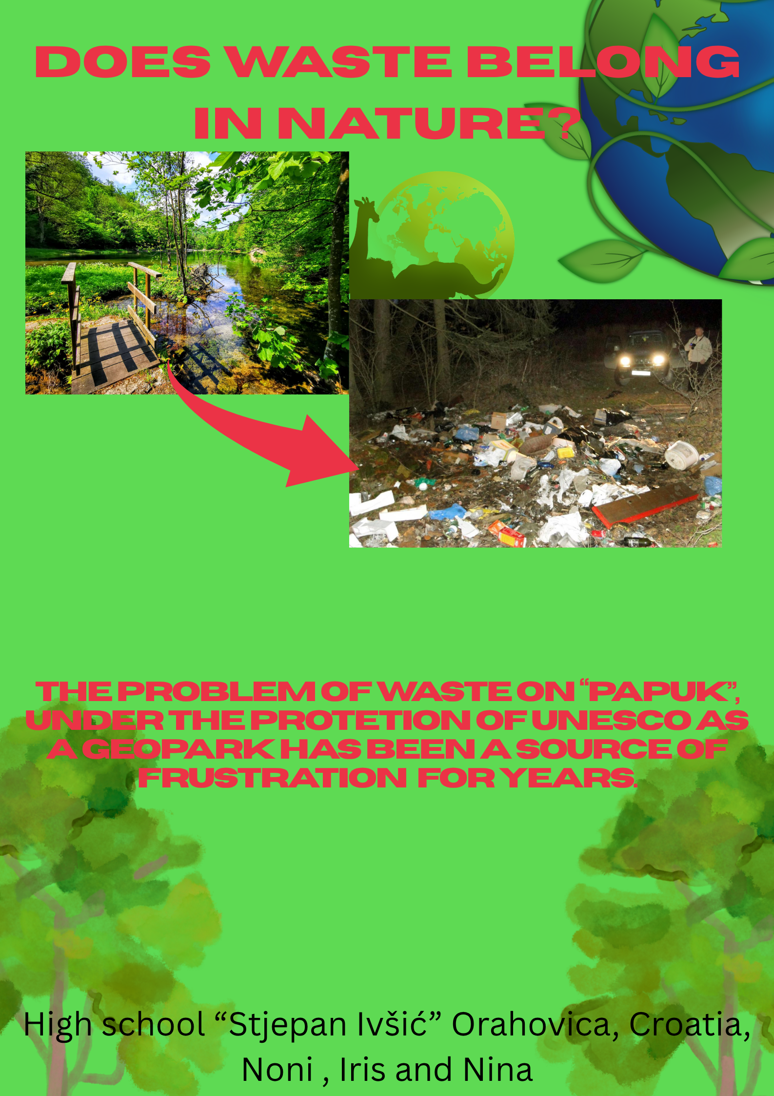 DOES WASTE BELONG IN NATURE